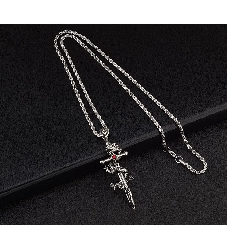 a6e214e3-a549-4000-8df8-bb0370a64e7e_trans.webp Fashion Jewelry Dragon Sword Pendant Necklace Paved Black Color Jewelry For Men Boy Christmas Gifts - Image 5